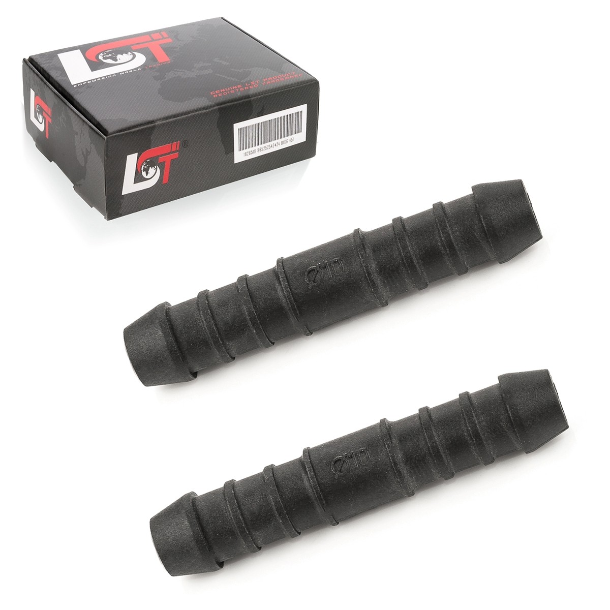 2x PA hose Polyamide PA6 hose connector petrol oil resistant 10 mm for SAAB