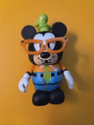 Disney Vinylmation Goofy Nerd Theme Park Favorites series 3'' 