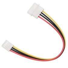 Power Adapter Cable 4-Pin Molex to Floppy FDD AC Power Cord 20cm