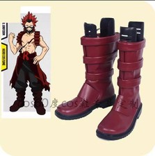 Manga My Hero Academia Eijiro Kirishima Cosplay Boots Customize Shoes All Size