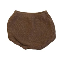 Quincy Mae Knit Bloomer Pecan Toddler Bottoms 12-18 Months Soft Comfortable