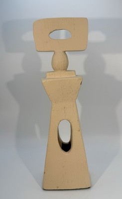 Terracotta sculpture titled 'La Struttura' by Athena Calderone