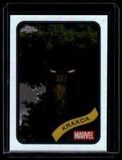 2025 Topps Chrome Marvel #180 Krakoa Refractor