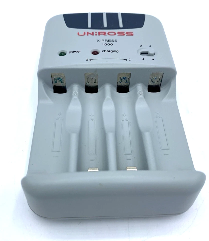 UNiROSS X-Press 1000 Ladegerät AAB03002-1 Schnellladegerät für AA AAA Batterien - Bild 4 von 4