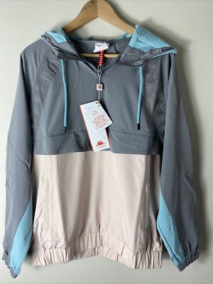 Kappa 222 BANDA AFIEN 1/4 ZIP REFLECT Jacket Front Pocket Track Medium Running