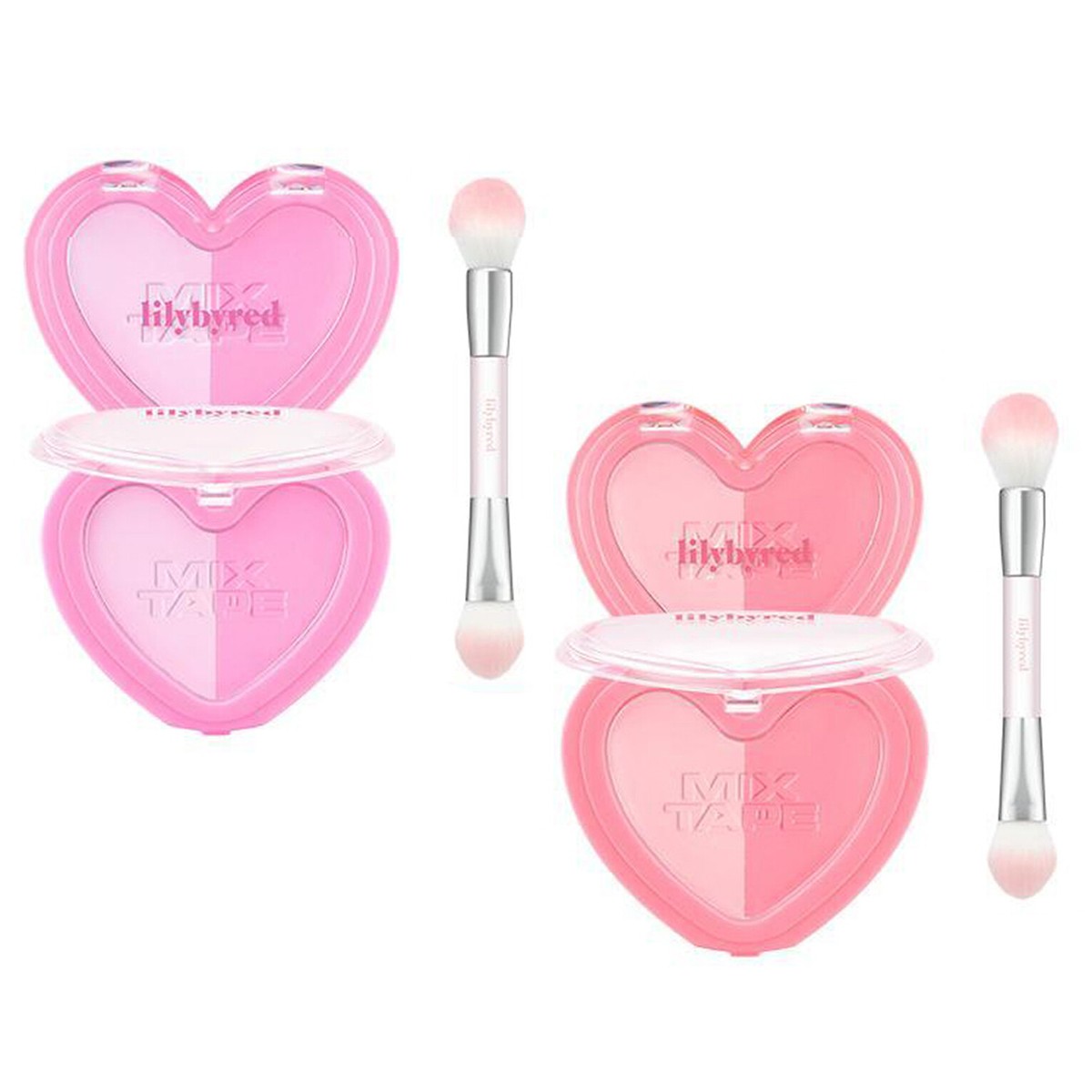 LILYBYRED Luv Beam Cheek Duo 4g with Brush 2024 S/S K-Beauty | eBay