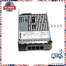 3.5" Hybrid Tray Caddy with 2.5" Adapter Bracket For Dell PowerEdge T440 T640 US