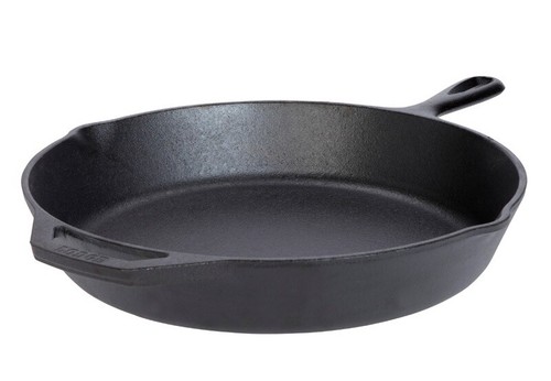 Lodge L10SK3 Pre-Seasoned Cast Iron Skillet, 12"