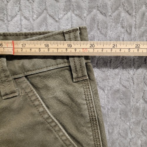 Carhartt Duck Relaxed Fit Jeans Utility Arbeitshose Grün 103279 Herren Größe 40x32 - Bild 5 von 13
