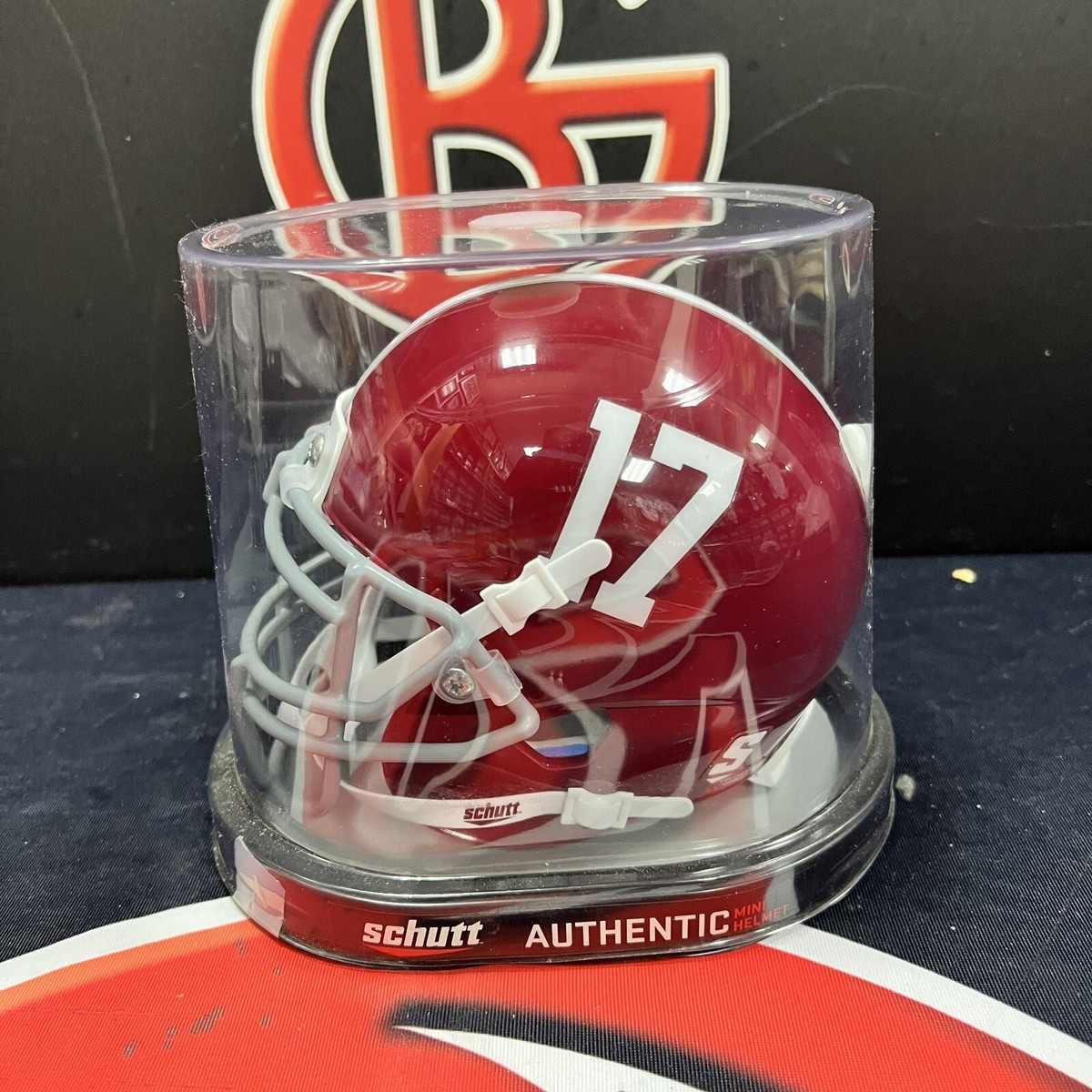 University of Alabama BAMA Crimson Roll Tide - Schutt Mini Helmet - Brand  New