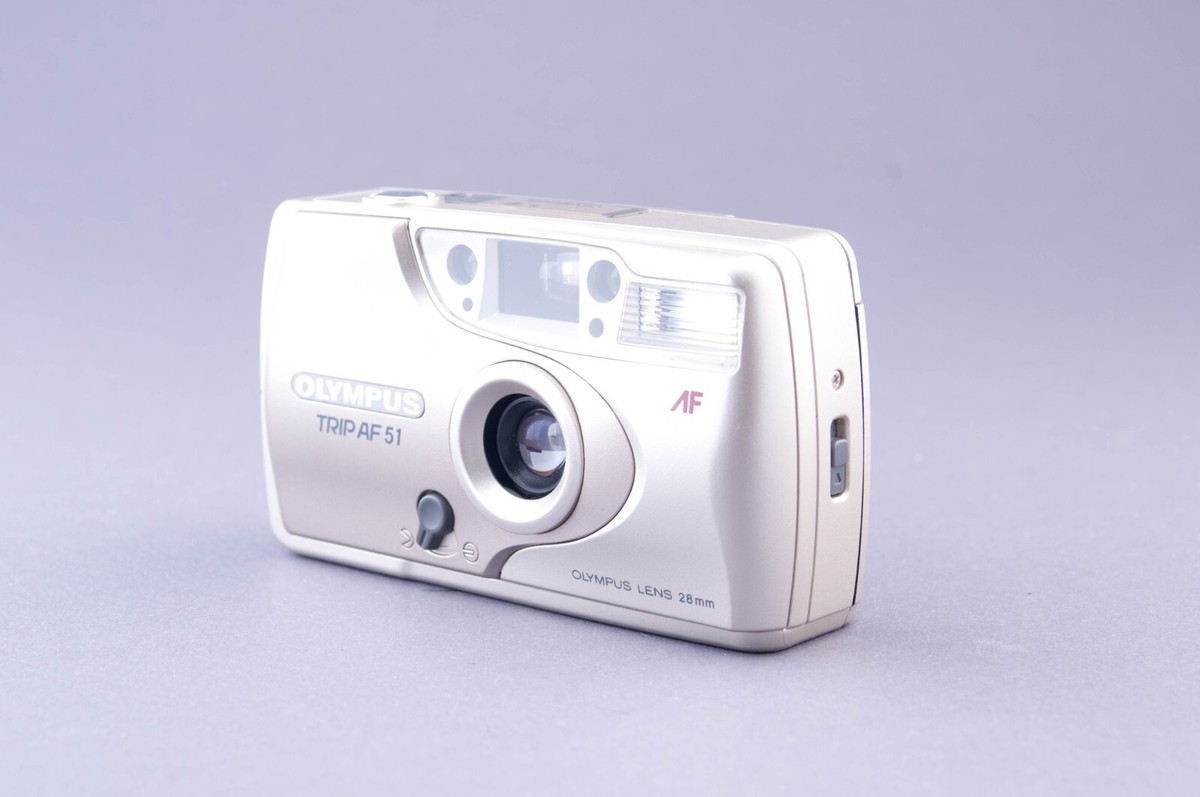Olympus Trip AF 51 Quartz Date 35mm Point&Shoot Film Camera