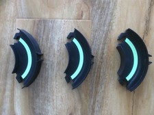 Hex Bug Curved Track - 6 black & yellow lengths