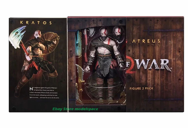 ネカ neca ゴッド・オブ・ウォー　アクションフィギュア 2 PACK 2 Pack Box Set New God of War Kratos & Atreus Ultimate Action