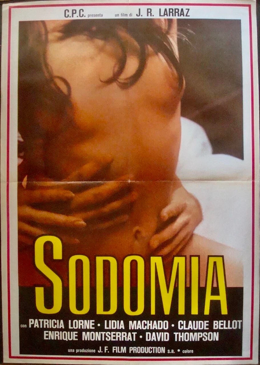 VIOLATION OF THE BITCH SODOMIA Italian 1F movie poster 1978 NM  SEXPLOITATION | eBay