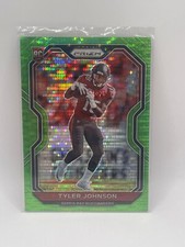 Tyler Johnson - 2020 Prizm #321 - Green Pulsar Rookie Card. rookie card picture