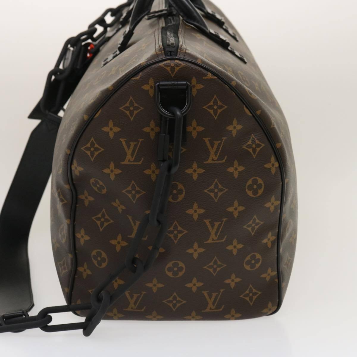 LOUIS VUITTON Monogram Virgil Abloh Keepall Band 50 BostonBag  