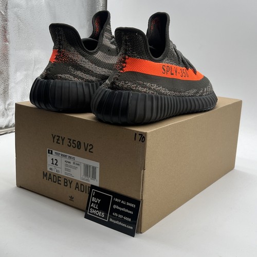 Size 12 - Adidas Yeezy Boost 350 V2 Low Carbon Beluga (HQ7045) - Picture 5 of 8