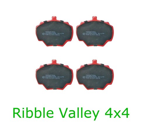LAND ROVER DEFENDER 90 CERAMIC BRAKE PADS FRONT AND REAR FOR SOLID FRONT DISCS - Picture 4 of 4