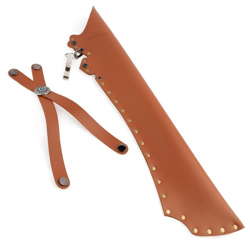 Archery Arrow Leather Quiver Bag Holder Hip Waist Recurve Bow Longbow Hunt Shoot - Picture 24 of 24