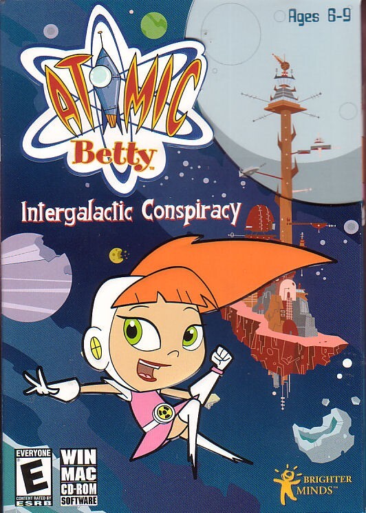 Atomic Betty INTERGALACTIC CONSPIRACY Puzzle Windows Mac PC Game