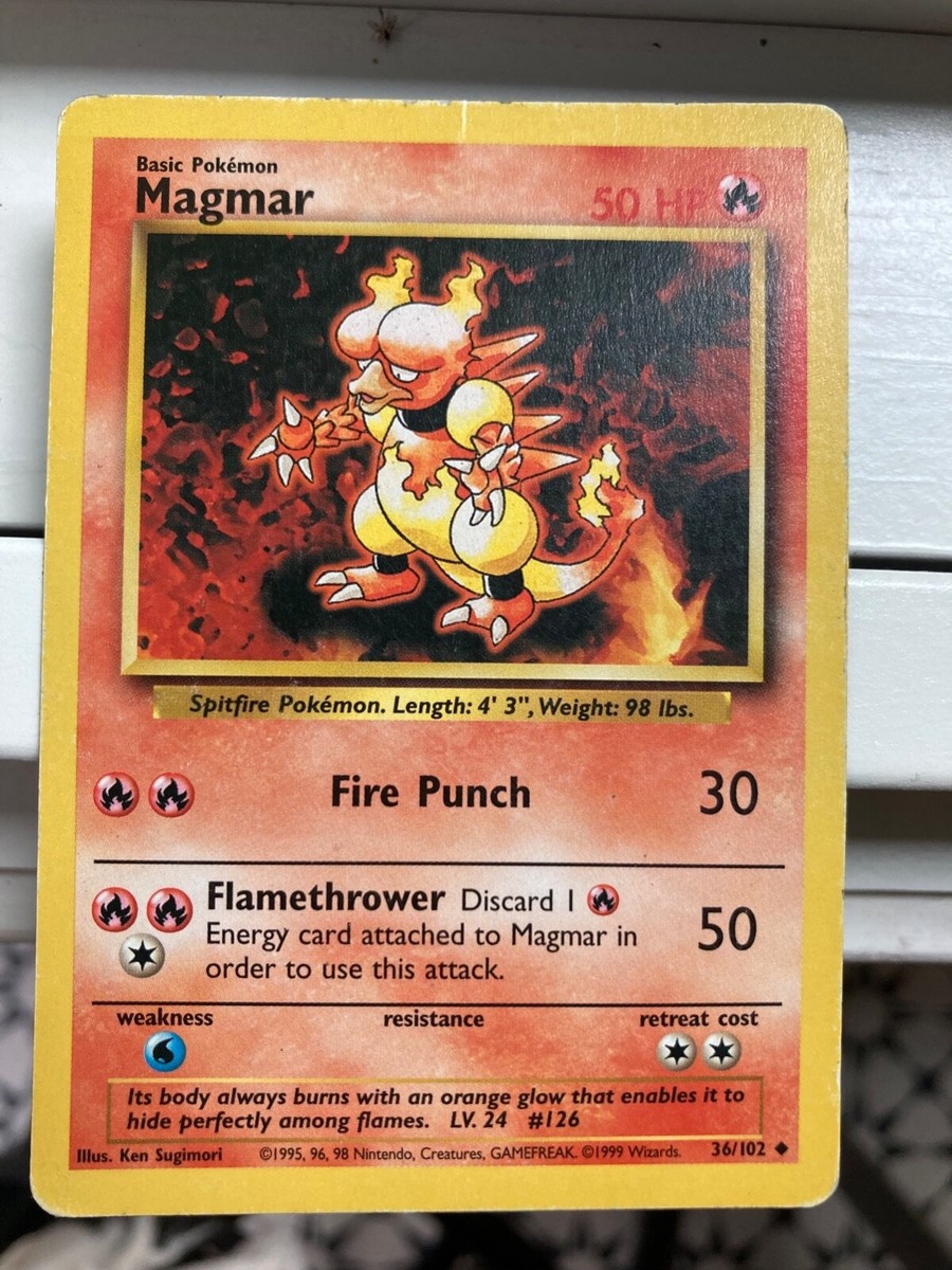 ポケモンカード Magmar 36/102 初版 Magmar - Trading Card Game Classic - Pokemon - TCGplayer.com ポケモンカードゲーム
