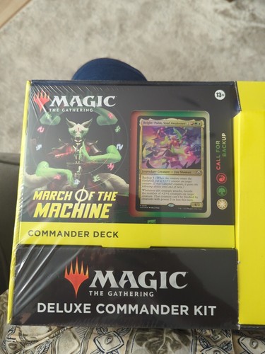Magic The Gathering Deluxe Commander March of the machine Commander Deck Fox - Picture 2 of 9