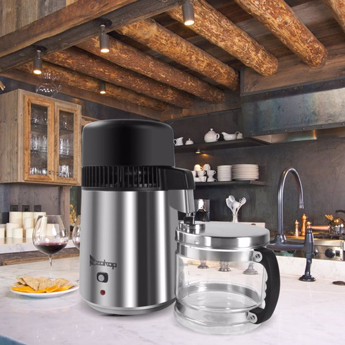 750W Water Distiller Electric Purifier Stainless Steel Glass Water Filters - Picture 12 of 14