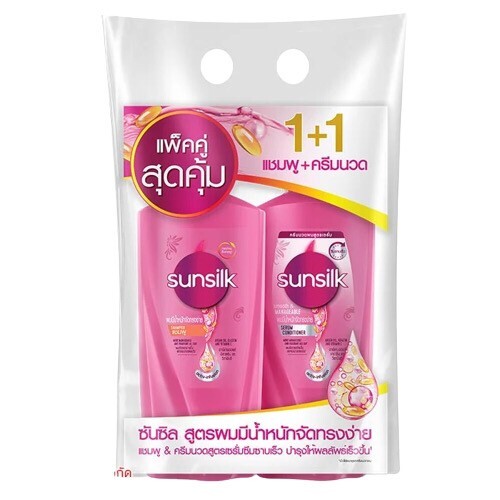 Sunsilk Shampoo Conditioner Healthier Long Damge Restore Manageable Smooth 300ML - Picture 16 of 56