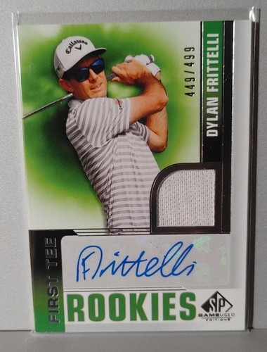 2021 SP Game Used #53 Dylan Frittelli Shirt AU RC 449/499 - 第 1/2 張圖片