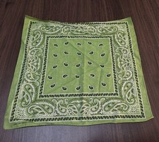Bandana Headwear Hair Bands Scarf Neck Wrist Wrap Band Head Tie Green
