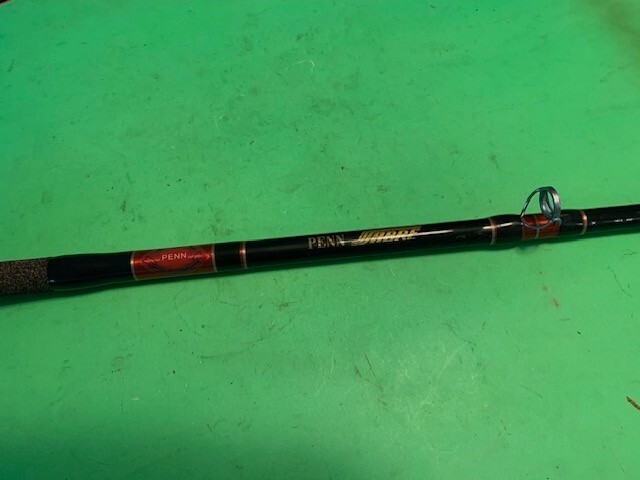 PENN SABRE FOOT 15 TO 30 POUND JIG STICK FISHING ROD PENN RODS OF  CHAMPIONS