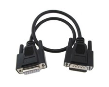 DB15 2 Rows Male to Female  I/O Signal Connection Cable 0.5m