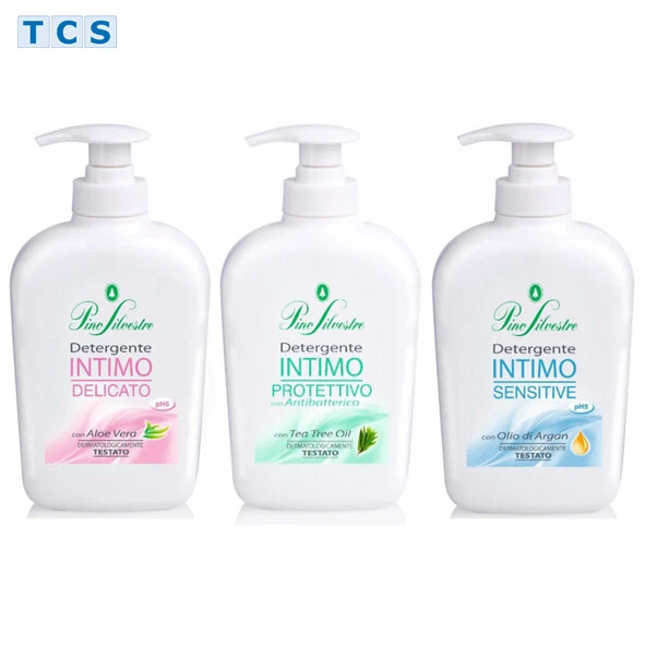 PINO SILVESTRE Sapone Intimo, Intim Waschlotion, 250 ml - in 3 Duftnoten