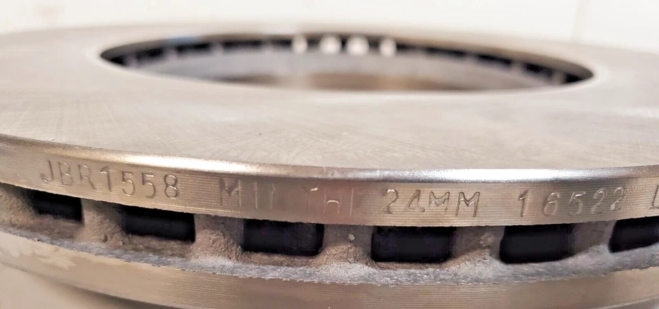 2 Qty. of Powerstop Brake Discs JBR1558 | MIN THK 24MM | 16522 L (2 Qty) - Image 4 of 4