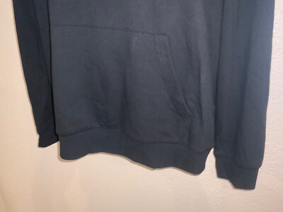 Original Use Mens 2 tone XS sz hooded pullover BLACK w/Gray  display picture 1