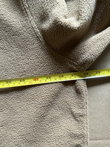Polo Ralph Lauren Men’s 2XL-Tall Big & Tall Khaki Pile Fleece Full-Zip Jacket - Picture 7 of 13