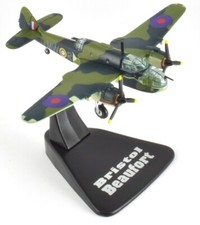 Bristol Beaufort 1/144 Atlas Avion Militaire Miniature Aircraft MG26
