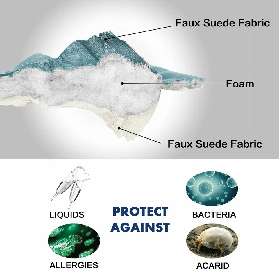 Sofa Covers Couch Cover Protector Water Prevent Quilted Slip Covers with Strap - image 4 of 4