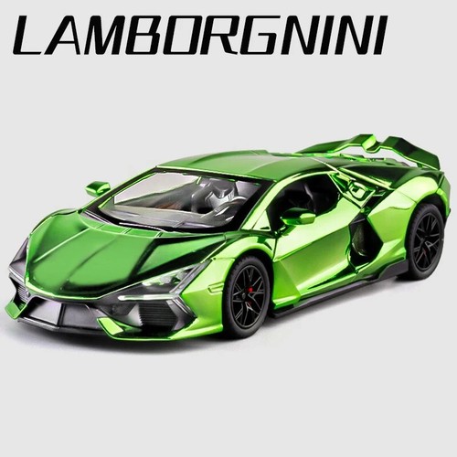 1:24 Lamborghini Revuelto Alloy Model Car Toy with Sound & Light - Picture 3 of 9