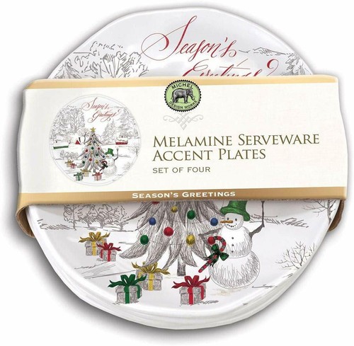 Special Listing for glassheartdw - Season's Greetings Plates (3 sets) & Napkins