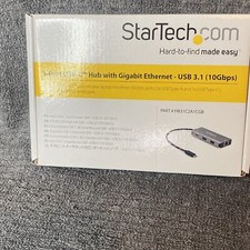 StarTech 3,Port USB,C Hub with LAN Port , 10Gbps , 2x USB,A 1x USB,C