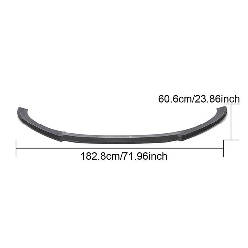 Divisor de alerón labial de parachoques delantero de fibra de carbono real para Audi RS6 Avant C7 13-18 - Imagen 7 de 14