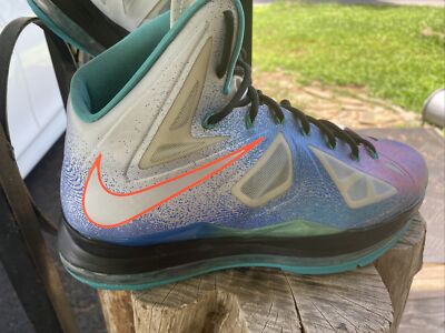 lebron 10 blue and pink