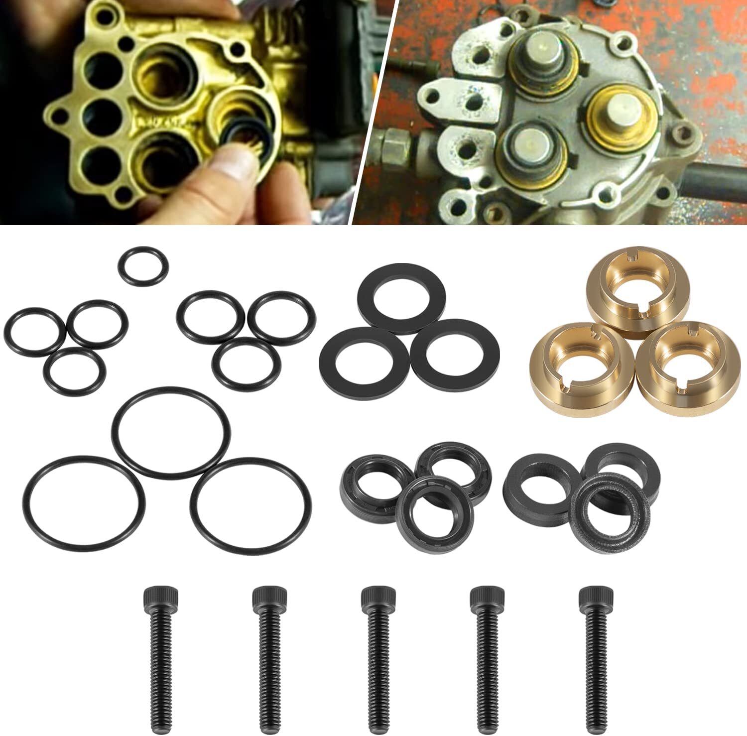 Upgraded Pressure Washer Seal Kit Used on Some Medium Frame Pressure Washer Pump