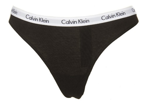 Packung mit 3 Tanga Slip Frauen Dame Tripack CK CALVIN KLEIN Artikel QD3587E THO - Bild 31 von 92
