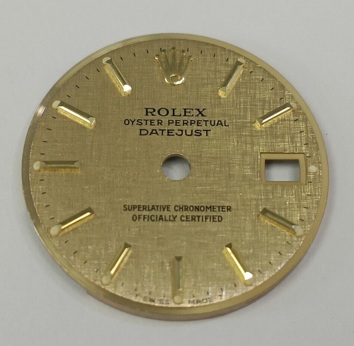 RELOJ ROLEX 26 MM DE COLECCIÓN DATEJUST 6917 ESFERA DE LINO CHAMPÁN (REEDICIÓN Y ORIGINAL) - Imagen 3 de 4