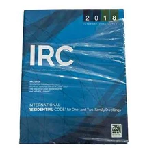 2018 International Residential Code for One and Two Family Dwellings (Paperback)