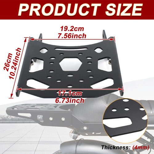 Fit For Super73 S Series Aluminum Rear Luggage Rack Bracket Hold Carrier - Foto 5 di 18