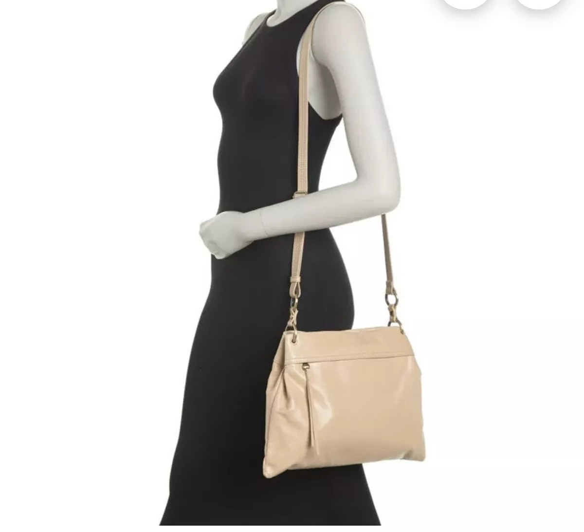 Hobo Vivid Crossbody Parchment Bag Retired Design Pattern