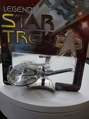 JOHNNY LIGHTNING LEGENDS STAR TREK SERIE 2 ENTERPRISE NX-01 mit Kampfschaden E1 - Bild 2 von 4